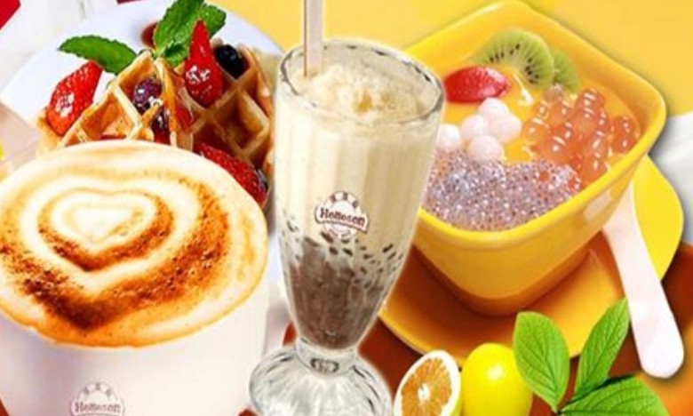 开店来汉兰山甜品加盟总部蓝狮测速 赚钱生意利润高