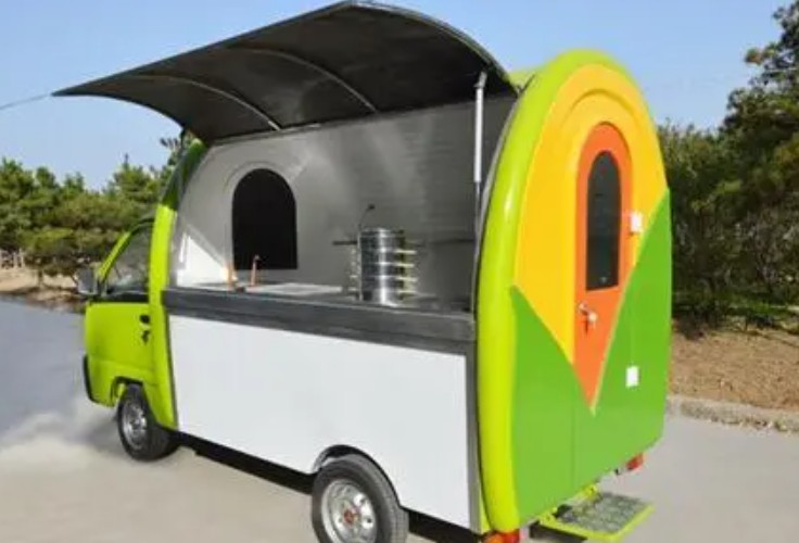 蓝狮登录厨博士小吃车加盟条件不多 2人就能开标准店