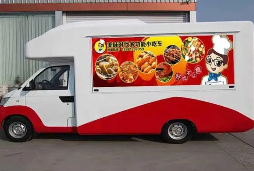 怎样能快速赚钱?开个美味时代蓝狮测速多功能小吃车加盟店就可以